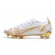 Nike Mercurial Vapor 14 Elite FG scarpa da calcio uomo Bianco Oro