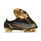 Nike Mercurial Vapor 14 Elite FG scarpa da calcio uomo Nero Oro