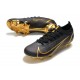 Nike Mercurial Vapor 14 Elite FG scarpa da calcio uomo Nero Oro
