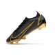 Nike Mercurial Vapor 14 Elite FG scarpa da calcio uomo Nero Oro