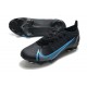 Nike Mercurial Vapor 14 Elite FG scarpa calcio uomo Nero Grigio Ferro