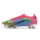 Nike Mercurial Vapor XIV Elite FG Uomo Blu Rosa Verde