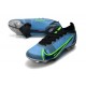 Nike Mercurial Vapor XIV Elite FG Uomo Blu Nero Volt