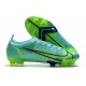 Nike Mercurial Vapor 14 Elite FG scarpa da calcio uomo Turchese Dinamico Lime Glow