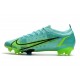 Nike Mercurial Vapor 14 Elite FG scarpa da calcio uomo Turchese Dinamico Lime Glow