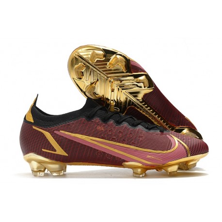 Nike Mercurial Vapor XIV Elite FG Uomo Rosso Oro