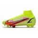 Nike Mercurial Superfly VIII Elite FG Uomo Volt Cremisi Vivace Nero