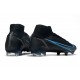 Nike Mercurial Superfly VIII Elite FG Uomo Nero Grigio Ferro