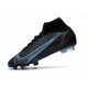 Nike Mercurial Superfly VIII Elite FG Uomo Nero Grigio Ferro