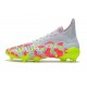 adidas Predator Freak+ FG Scarpe da Calcio Bianco Rosa Volt