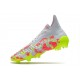 adidas Predator Freak+ FG Scarpe da Calcio Bianco Rosa Volt