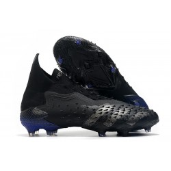 adidas Predator Freak+ FG Scarpe Nero Core Ferro Metallizzato Inchiostro