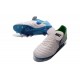 Scarpe da Calcio Nuovo 2016 Nike Tiempo Legend VI FG Pelle Bianco Blu