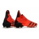 adidas Predator Freak+ FG Scarpe da Calcio Rosso Nero Core Rosso Solare