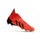 adidas Predator Freak+ FG Scarpe da Calcio Rosso Nero Core Rosso Solare