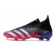 Scarpa adidas Predator Freak.1 FG Nero Core Bianco Rosa Shock