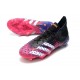 Scarpa adidas Predator Freak.1 FG Nero Core Bianco Rosa Shock