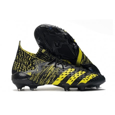 Scarpa adidas Predator Freak.1 FG Nero Giallo