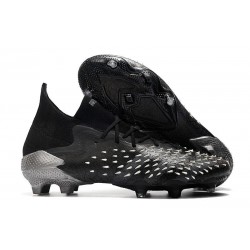 Scarpa adidas Predator Freak.1 FG Nero Core Grigio 4 Bianco