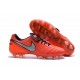 Scarpe da Calcio Nuovo 2016 Nike Tiempo Legend VI FG Pelle Arancione Bianco