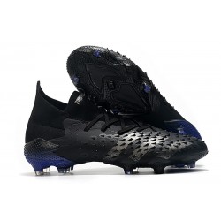 Scarpa adidas Predator Freak.1 FG Nero Core Ferro Metallizzato Inchiostro