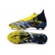 Scarpa adidas Predator Freak.1 FG X-Men Wolverine - Giallo Acceso Argento Metallico Nero Core