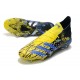 Scarpa adidas Predator Freak.1 FG X-Men Wolverine - Giallo Acceso Argento Metallico Nero Core