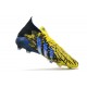 Scarpa adidas Predator Freak.1 FG X-Men Wolverine - Giallo Acceso Argento Metallico Nero Core
