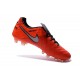 Scarpe da Calcio Nuovo 2016 Nike Tiempo Legend VI FG Pelle Arancione Bianco