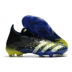 Scarpa adidas Predator Freak.1 FG Blu Nero Core Bianco Giallo Solare