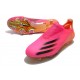 Scarpe adidas X Ghosted + FG Rosa Shock Nero Core Arancione Acceso