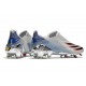 Scarpe adidas X Ghosted + FG Argento Metallico Nero Core Scarlatto