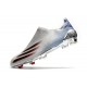 Scarpe adidas X Ghosted + FG Argento Metallico Nero Core Scarlatto