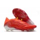 adidas Copa Sense+ FG Scarpa Rosso Solare Bianco