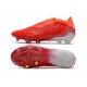 adidas Copa Sense+ FG Scarpa Rosso Solare Bianco