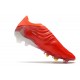 adidas Copa Sense+ FG Scarpa Rosso Solare Bianco