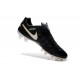 Scarpe da Calcio Nuovo 2016 Nike Tiempo Legend VI FG Pelle Nero Bianco Oro