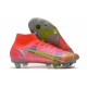 Nike Mercurial Superfly VIII Elite SG-PRO AC Cremisi Vivace Argento