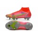 Nike Mercurial Superfly VIII Elite SG-PRO AC Cremisi Vivace Argento