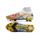 Nike Mercurial Superfly VIII Elite FG Uomo Ronaldo Bianco Rosso Blu Oro