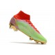 Nike Mercurial Superfly VIII Elite FG Uomo Verde Rosso Oro