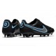 Nike Tiempo Legend 9 Elite FG Nuovo Nero Grigio Ferro
