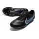 Nike Tiempo Legend 9 Elite FG Nuovo Nero Grigio Ferro