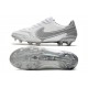Nike Tiempo Legend 9 Elite FG Nuovo Bianco Grigio