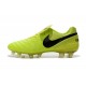 Scarpe da Calcio Nuovo 2016 Nike Tiempo Legend VI FG Pelle Volt Nero