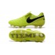 Scarpe da Calcio Nuovo 2016 Nike Tiempo Legend VI FG Pelle Volt Nero