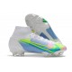Nike Mercurial Superfly VIII Elite FG Uomo Bianco Blu