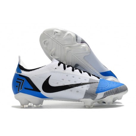 Nike Mercurial Vapor 14 Elite FG scarpa da calcio uomo Bianco Blu Nero