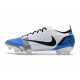 Nike Mercurial Vapor 14 Elite FG scarpa da calcio uomo Bianco Blu Nero