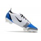Nike Mercurial Vapor 14 Elite FG scarpa da calcio uomo Bianco Blu Nero